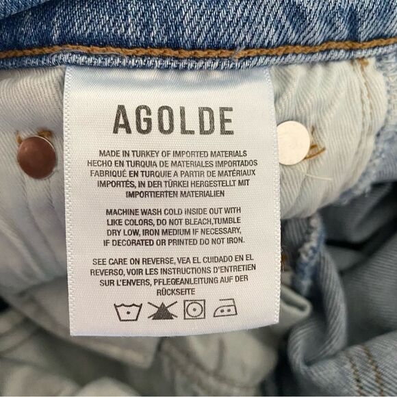 Agolde Toni Mid-Rise Slim Jeans - Picture 12 of 15